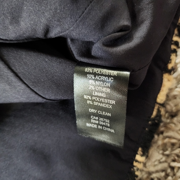 NWT House of Harlow Tweed Plaid Cropped Tank Top Size S - Picture 3 of 4